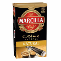 Café molido natural créme express Marcilla 250 g.