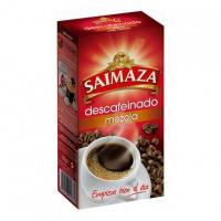 Café molido mezcla natural descafeinado Saimaza 250 g.