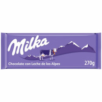 Chocolate con leche Milka 270 g.