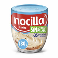 Crema de leche con avellanas Nocilla sin gluten 180 g.