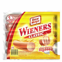 Salchichas classic Wieners Oscar Mayer sin gluten 200 g.