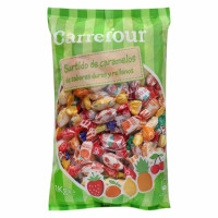 Caramelos de goma de sabores Carrefour 1 kg.