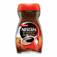 Café soluble descafeinado Nescafé Classic 100 g.
