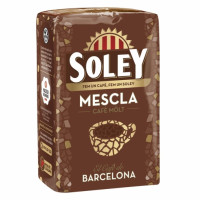 Café molido mezcla Soley 250 g.