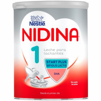 Leche infantil para lactantes en polvo Nestlé Nidina 1 lata 800 g.