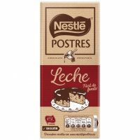 Chocolate con leche para repostería Nestlé Postres sin gluten 170 g.