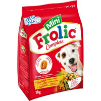 FROLIC MINI pienso para perros adultos de razas pequeñas con pollo, verduras y cereales bolsa 1 kg FROLIC MINI pienso para perros adultos de razas pequeñas con pollo, verduras y cereales bolsa 1 kg
