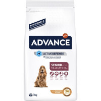 ADVANCE Senior pienso para perros senior medianos con pollo y arroz bolsa 3 kg ADVANCE Senior pienso para perros senior medianos con pollo y arroz bolsa 3 kg
