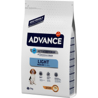 ADVANCE Light pienso para perros adultos medianos con pollo bolsa 3 kg ADVANCE Light pienso para perros adultos medianos con pollo bolsa 3 kg