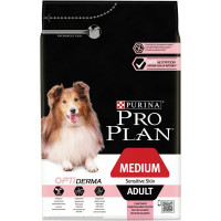 PURINA PRO PLAN Sensitive Skin pienso para perros adultos tamaño mediano con salmón bolsa 3 kg PURINA PRO PLAN Sensitive Skin pienso para perros adultos tamaño mediano con salmón bolsa 3 kg