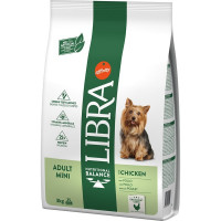 LIBRA MINI ADULT pienso nutritivo y equilibrado para perros adultos de raza mini con pollo bolsa 3 kg LIBRA MINI ADULT pienso nutritivo y equilibrado para perros adultos de raza mini con pollo bolsa 3 kg