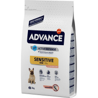 ADVANCE Sensitive pienso para perros adultos minis con salmón y arroz bolsa 3 kg ADVANCE Sensitive pienso para perros adultos minis con salmón y arroz bolsa 3 kg