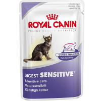 ROYAL CANIN Digest Sensitive comida húmeda para gatos adultos en salsa sobre 85 g ROYAL CANIN Digest Sensitive comida húmeda para gatos adultos en salsa sobre 85 g