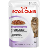 ROYAL CANIN Sterilised comida húmeda para gatos adultos esterilizados en gelatina sobre 85 g ROYAL CANIN Sterilised comida húmeda para gatos adultos esterilizados en gelatina sobre 85 g