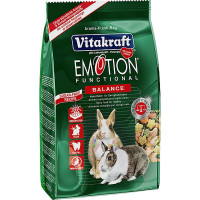 VITAKRAFT Emotion Balance alimento para conejos enanos envase 600 g