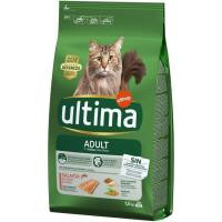 Alimento de salmón-arroz gato adulto ULTIMA, saco 1,5 kg Alimento de salmón-arroz gato adulto ULTIMA, saco 1,5 kg