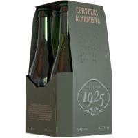 Cerveza Reserva 1925 ALHAMBRA, pack botellín 4x33 cl Cerveza Reserva 1925 ALHAMBRA, pack botellín 4x33 cl