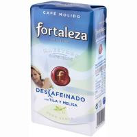 Café molido descafeinado con melisa FORTALEZA, paquete 250 g