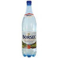 Agua mineral con gas BORSEC, botella 1,5 litros