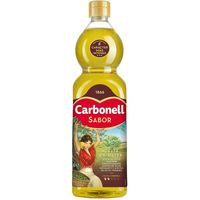 Aceite de oliva sabor CARBONELL, botella 1 litro