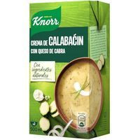 Crema de calabacín con quesito KNORR, brik 500 ml