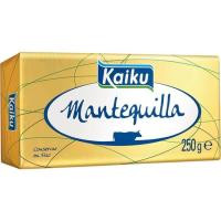 Mantequilla extra KAIKU, pastilla 250 g
