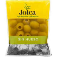 Aceitunas manzanilla sin hueso JOLCA, bolsa 75 g Aceitunas manzanilla sin hueso JOLCA, bolsa 75 g