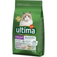 Pienso de pavo cont. bolas gato esterilizado ULTIMA, saco 1,5 kg Pienso de pavo cont. bolas gato esterilizado ULTIMA, saco 1,5 kg