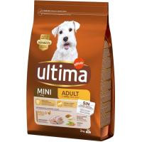 Alimento de pollo para perro mini adulto ULTIMA, saco 3 kg Alimento de pollo para perro mini adulto ULTIMA, saco 3 kg