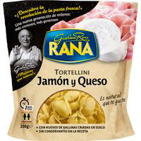 Tortellini de jamón-queso RANA, bolsa 250 g