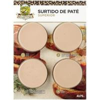 Tabla de paté tradicional LA CUINA, pack 4x50 g