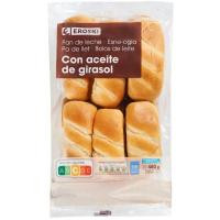 Pan de leche EROSKI, 12 uds, paquete 480 g Pan de leche EROSKI, 12 uds, paquete 480 g