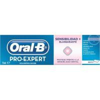 Dentífrico sensitive ORAL-B PRO EXPERT, tubo 75 ml Dentífrico sensitive ORAL-B PRO EXPERT, tubo 75 ml