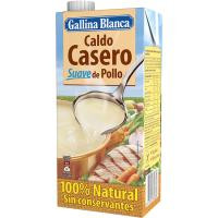 Caldo casero suave de pollo GALLINA BLANCA, brik 1 litro Caldo casero suave de pollo GALLINA BLANCA, brik 1 litro