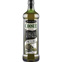Aceite oliva virgen extra Picual COOSUR, botella 1 litro Aceite oliva virgen extra Picual COOSUR, botella 1 litro