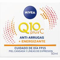 Energizante antiarrugas FP15 NIVEA Q10, tarro 50 ml