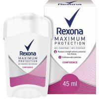 Desodorante en crema Max Pro Pro Confidence REXONA, stick 45 ml Desodorante en crema Max Pro Pro Confidence REXONA, stick 45 ml