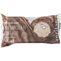 Tortitas de chocolate con leche VERITAS, paquete 100 g Tortitas de chocolate con leche VERITAS, paquete 100 g