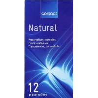 Preservativos naturales CONTACT, caja 12 uds