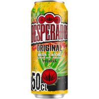 Cerveza con aroma de aguardiente DESPERADOS, lata 50 cl Cerveza con aroma de aguardiente DESPERADOS, lata 50 cl