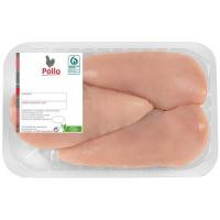 Pechugas enteras de pollo 2 ud EROSKI, bandeja 580 g Pechugas enteras de pollo 2 ud EROSKI, bandeja 580 g