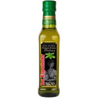 Aceite de oliva virgen extra albahaca LA ESPAÑOLA, botella 25 cl Aceite de oliva virgen extra albahaca LA ESPAÑOLA, botella 25 cl