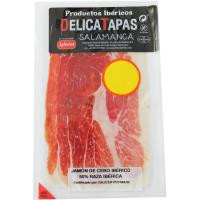 Jamón ibérico cebo 50% raza ib. IGLESIAS DELICATAPAS, sobre 40 g Jamón ibérico cebo 50% raza ib. IGLESIAS DELICATAPAS, sobre 40 g
