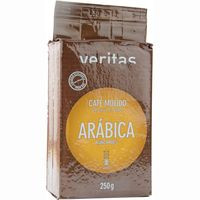 Café molido Arábica VERITAS, paquete 250 g