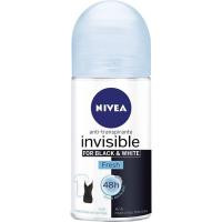 Desodorante invisible For Black&White Fresh NIVEA, roll on 50 ml Desodorante invisible For Black&White Fresh NIVEA, roll on 50 ml