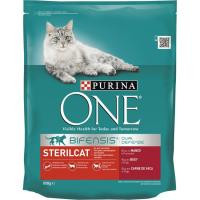 Allimento de buey gato esterilizado PURINA ONE, paquete 800 g Allimento de buey gato esterilizado PURINA ONE, paquete 800 g