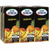 Néctar multifruta DON SIMON, pack 6x20 cl