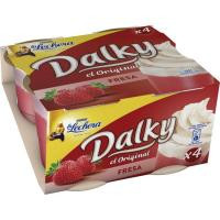 Dalky sabor fresa-nata LA LECHERA, pack 4x100 g