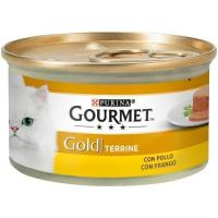Alimento de pollo de granja para gato GOURMET Gold, lata 85 g Alimento de pollo de granja para gato GOURMET Gold, lata 85 g
