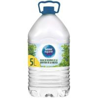 Agua mineral natural AQUAREL, garrafa 5 litros